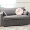 Devon Sofabed in Tweed Grey Fabric