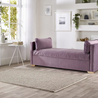 Helsinki Daybed Sandringham Velvet Lavender fabric