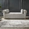 Harogate daybed sofabed in tweed light grey