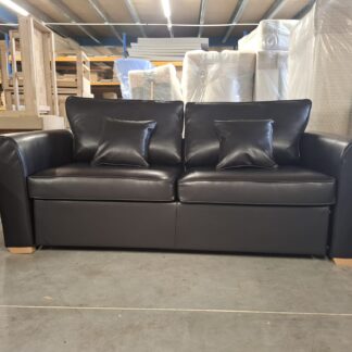 Somerset sofabed Buckingham Faux Leather Dark Brown